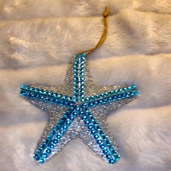 Pottery Barn Starfish Ornament set of 6 - Picture 1 of 2